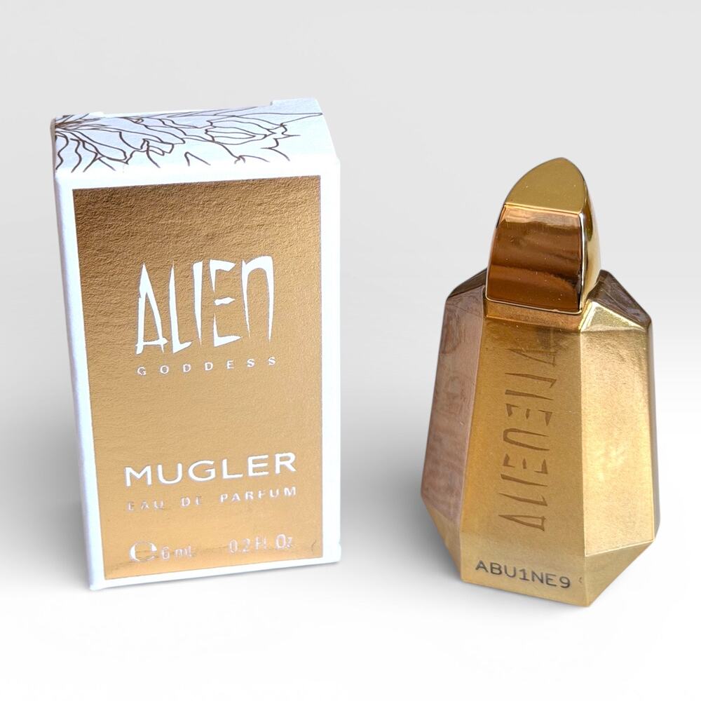 Mugler ‘Alien Goddess’ Eau de Parfum 6mL Fragrance Perfume Dabber Travel Size - Picture 2 of 2